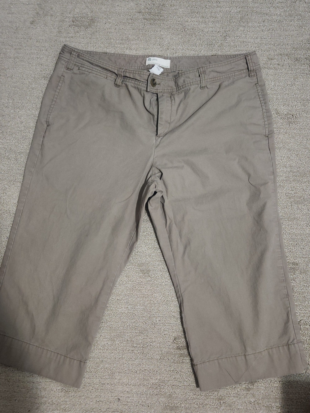 Women's Capri's in Taupe by GAP